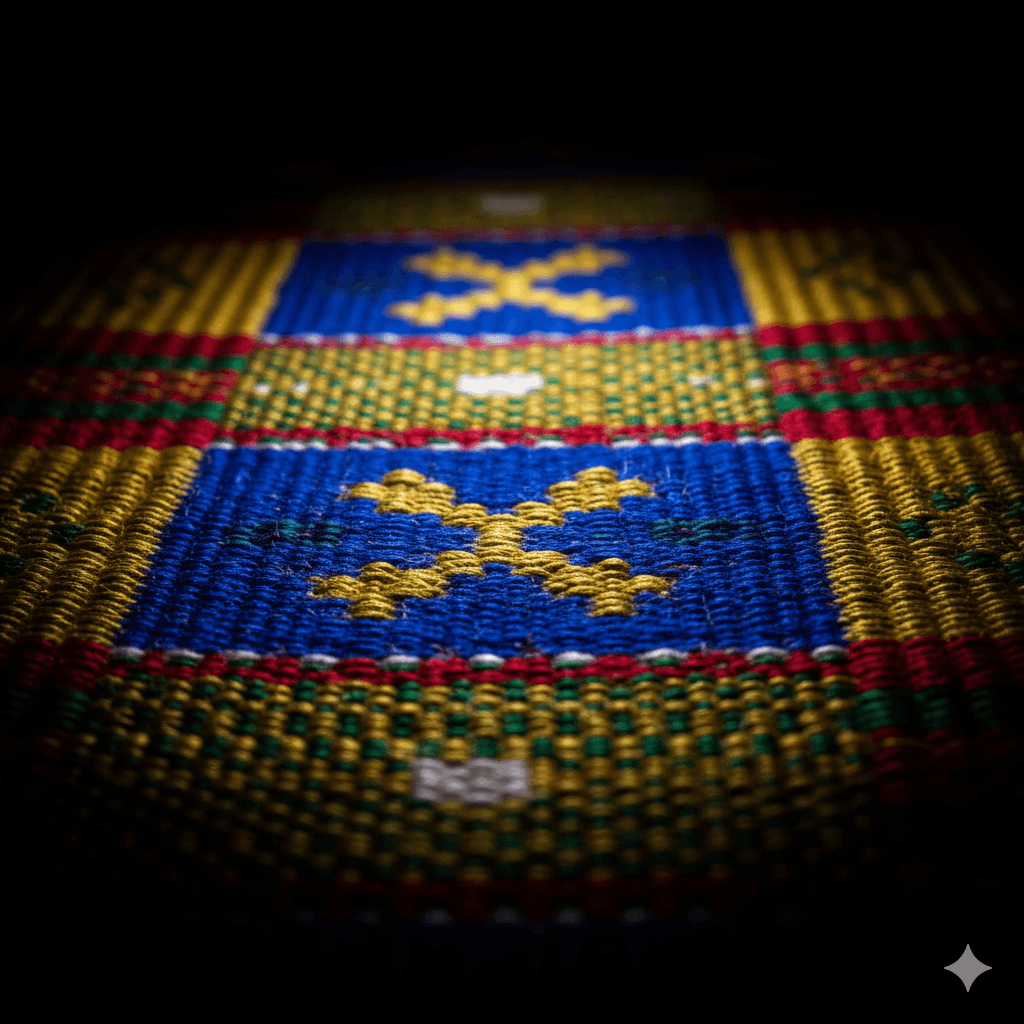 Culturally significant texture background